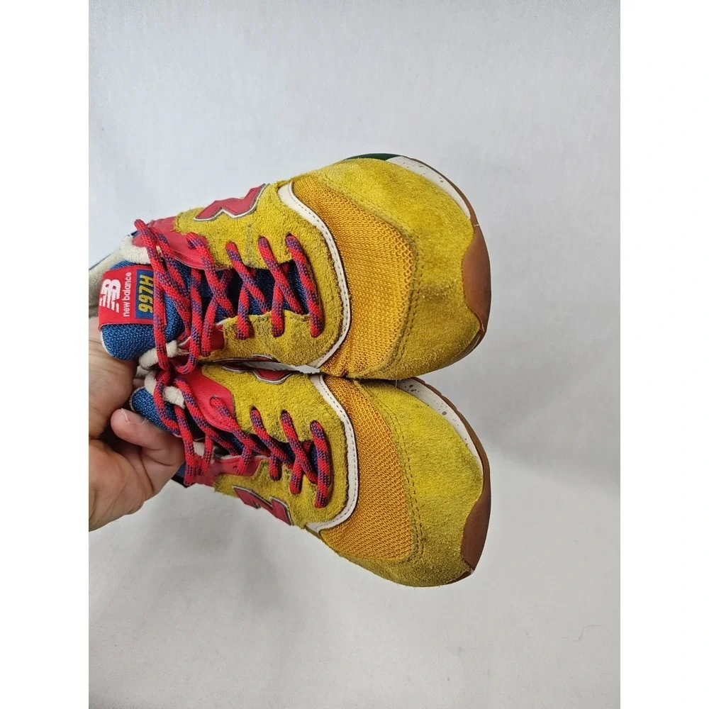 New Balance Women's Size 5‎ Athletic Shoe 997H Red Yellow Multicolor Sneakers